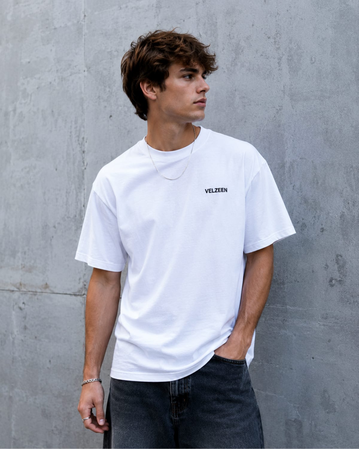 Inner Peace Drop Shoulder Tee - Image 2