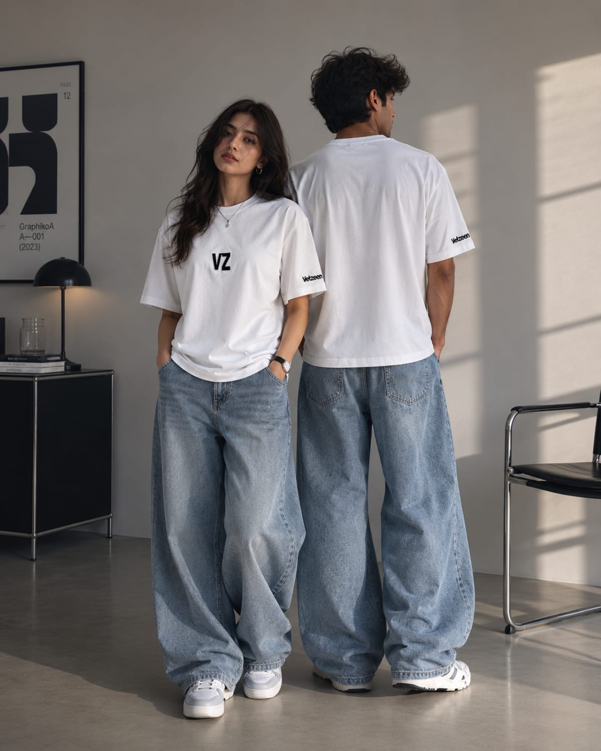 Velzeen Drop Shoulder Tee