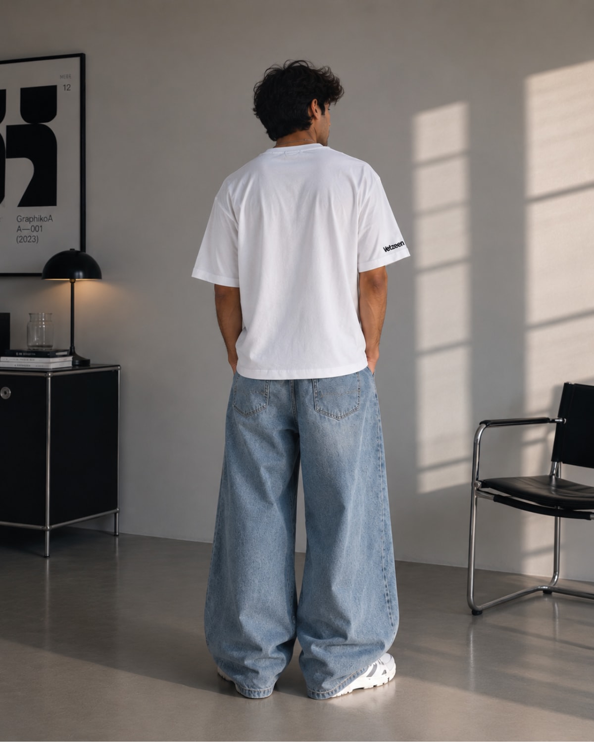 Velzeen Drop Shoulder Tee - Image 3