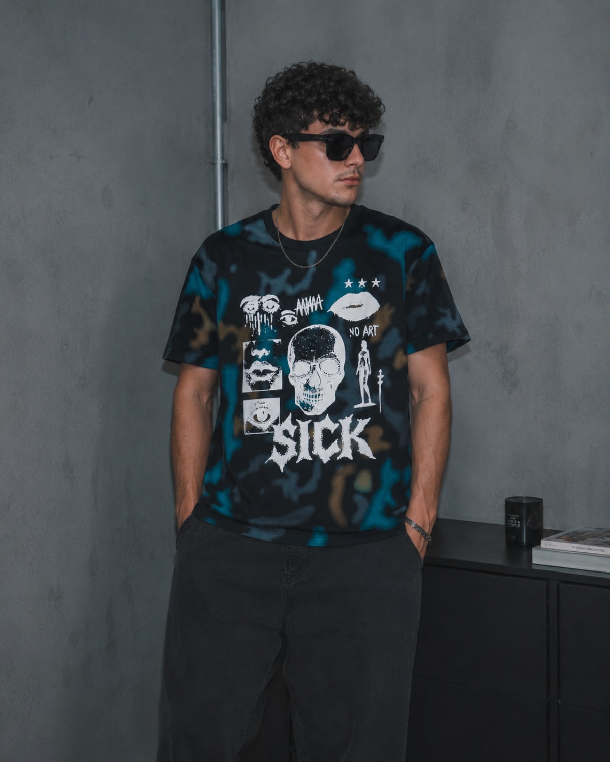 Sick Drop Shoulder Tee - Image 2
