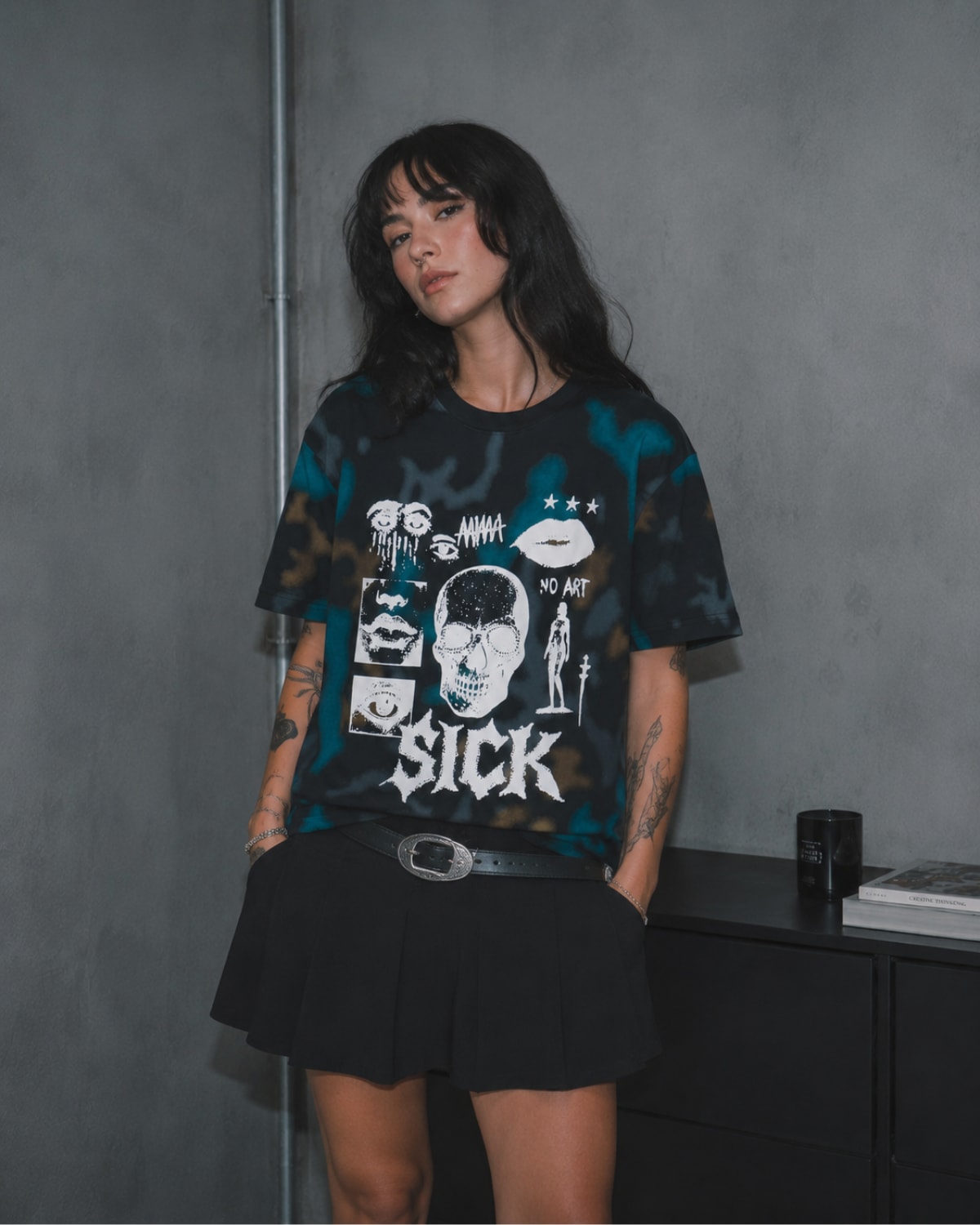 Sick Drop Shoulder Tee - Image 4