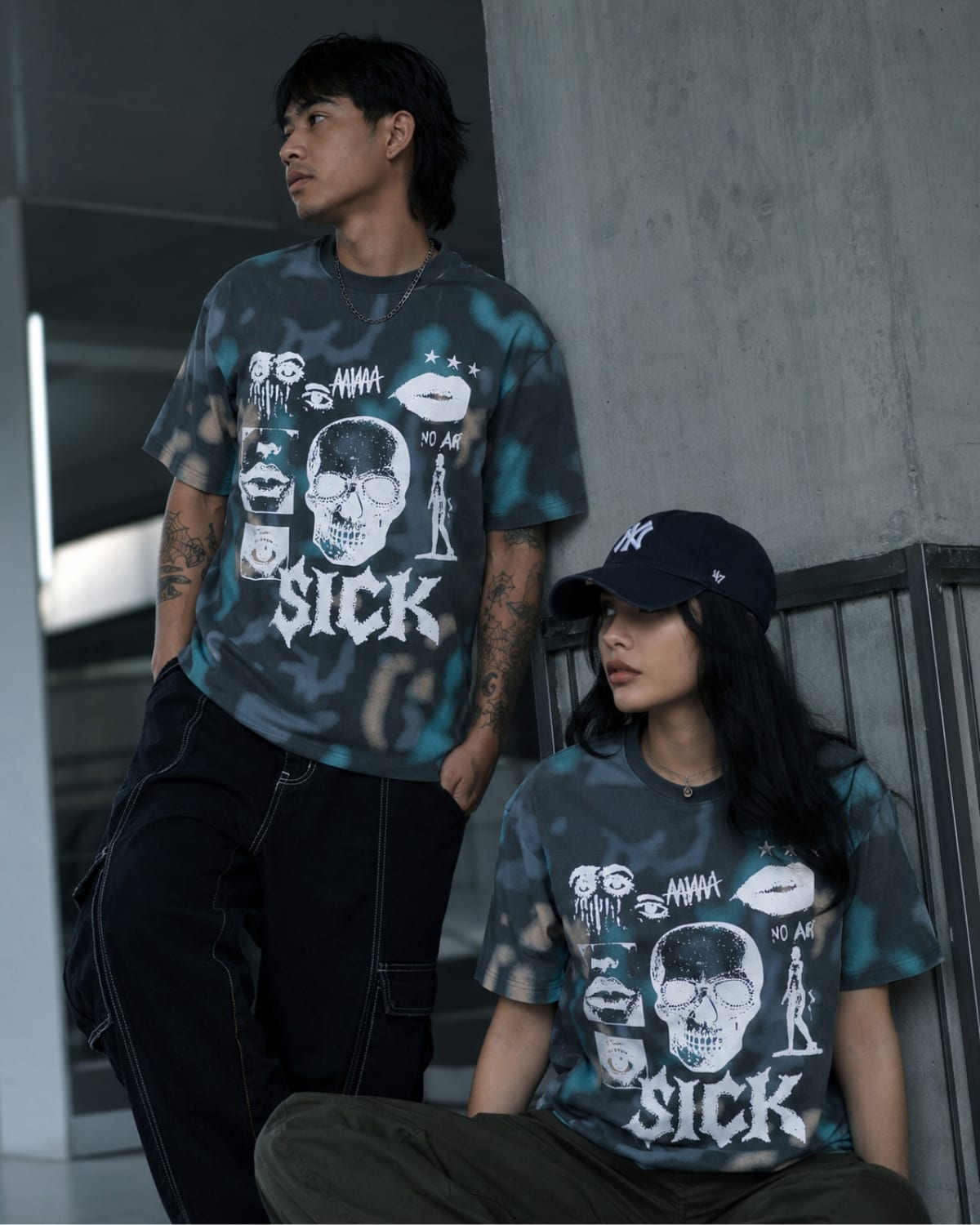 Sick Drop Shoulder Tee