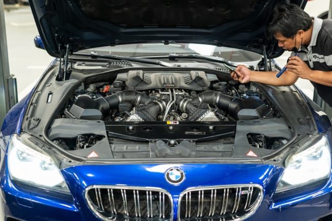 bmw ac compressor repair
