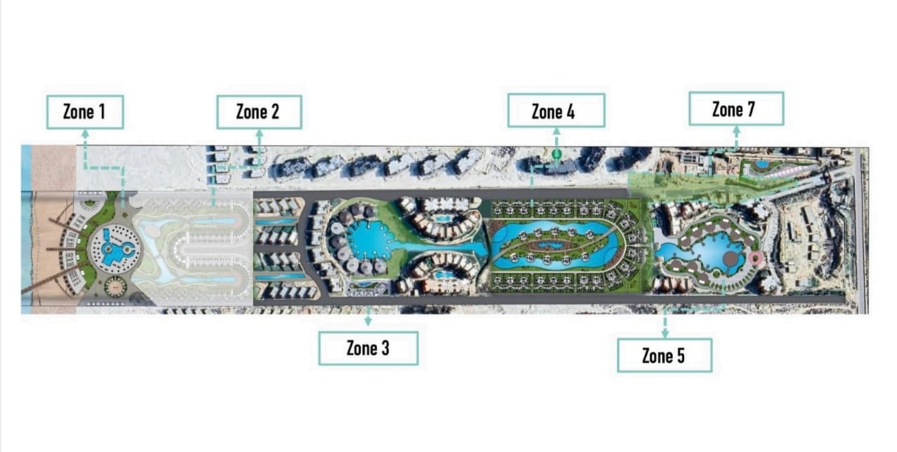 قرية البنغلات من شركة العربية القابضة للتنمية master plan