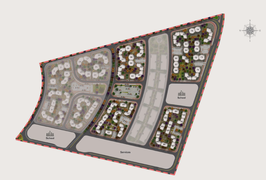 المقصد | جيد بارك master plan