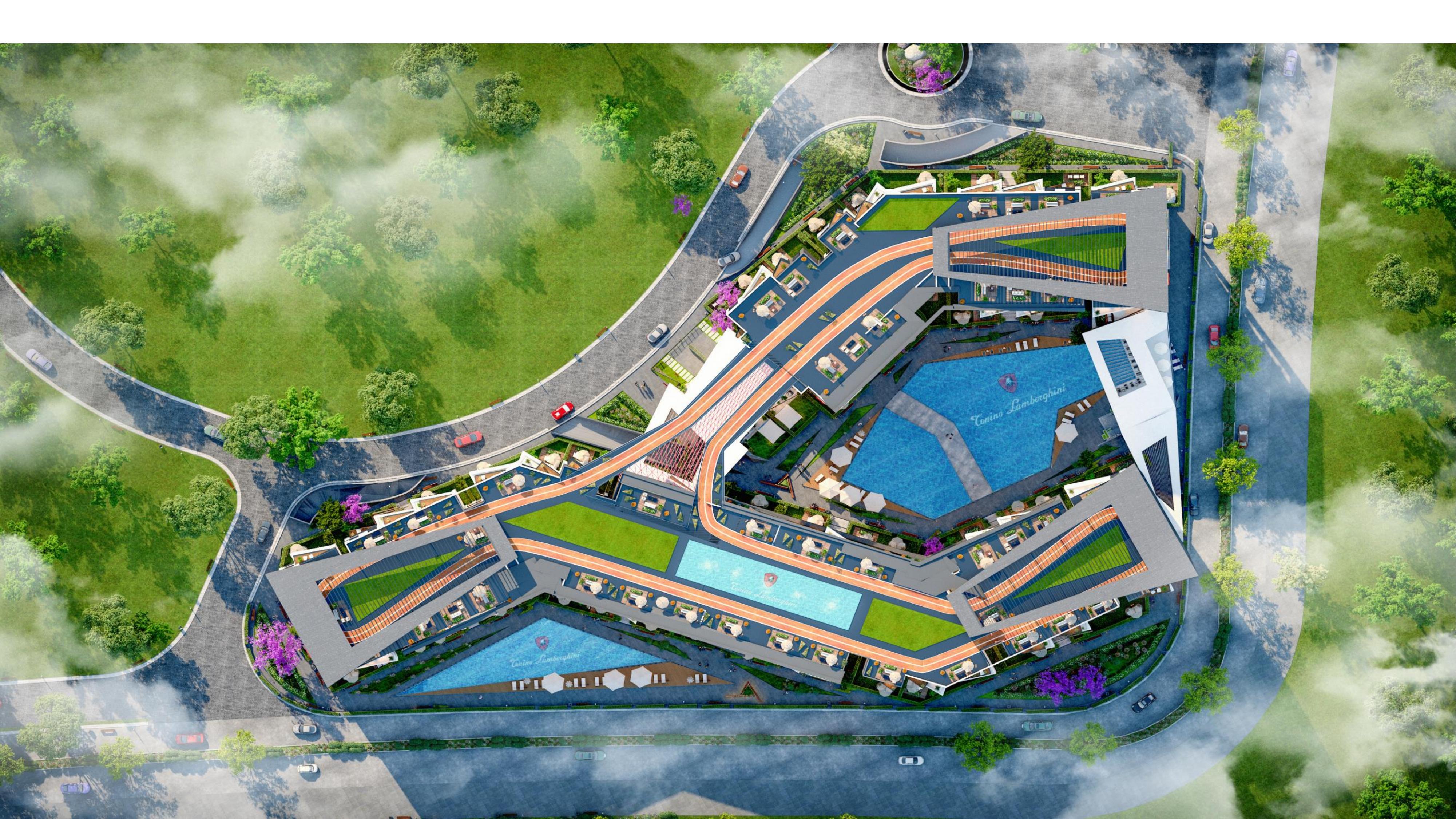 Torino - Lamborghini Residence master plan