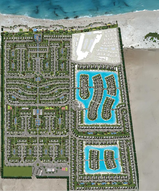 Playa Ras El Hekma Village master plan