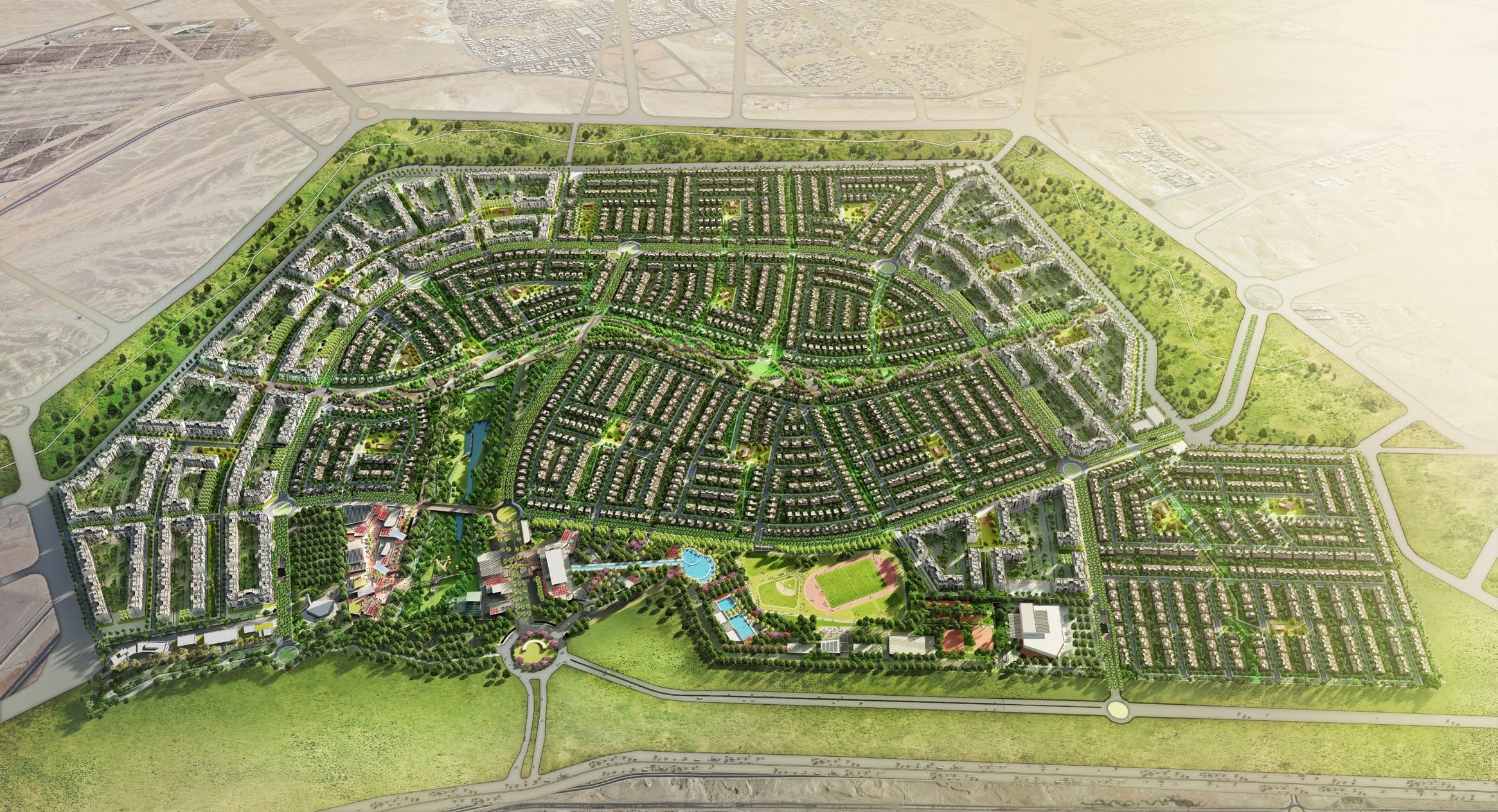 Sodic East Vale Compound master plan