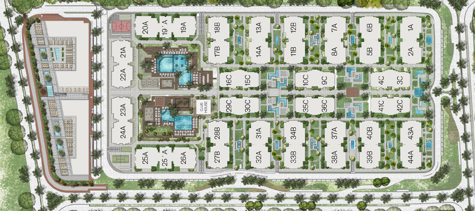 كاسل لاند مارك - المرحلة 1 master plan