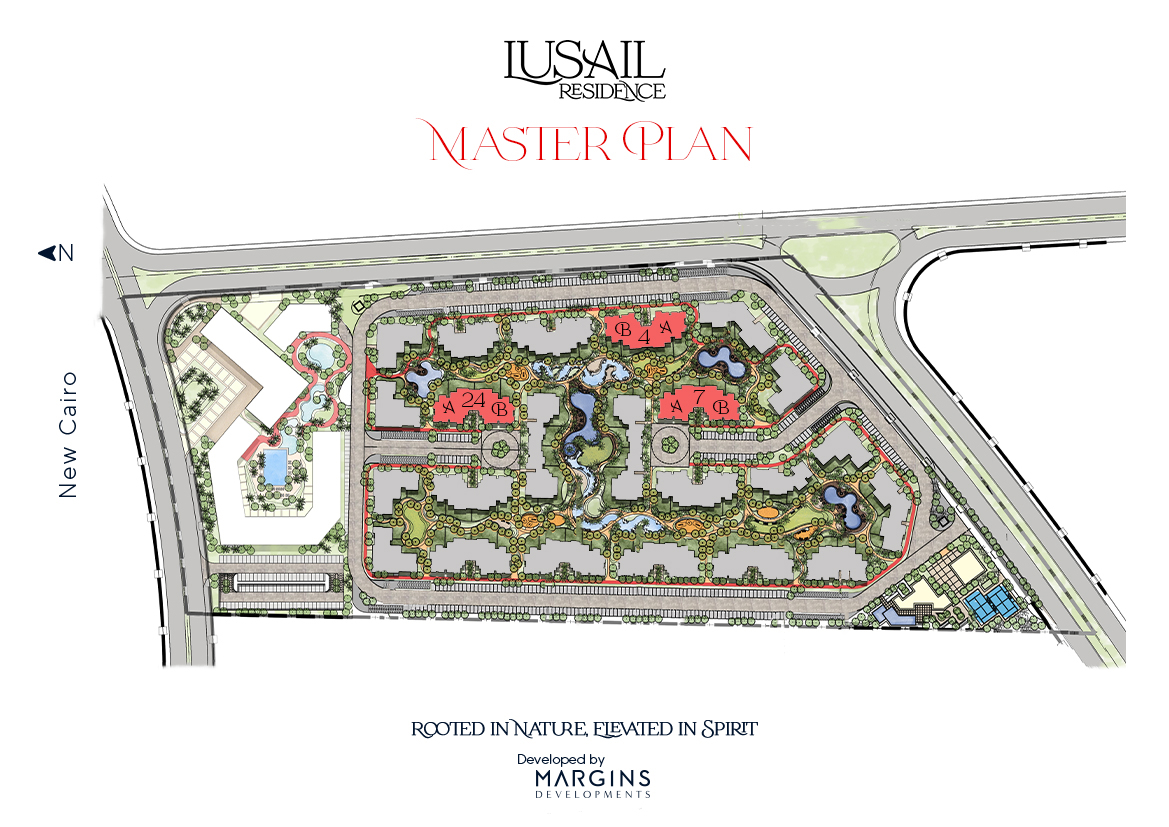 Lusail Residence - Phase 1 master plan