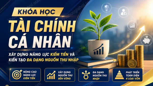 Khóa Học Tài Chính Cá Nhân – Xây Dựng Năng Lực Kiếm Tiền Và Kiến Tạo Đa Dạng Nguồn Thu Nhập