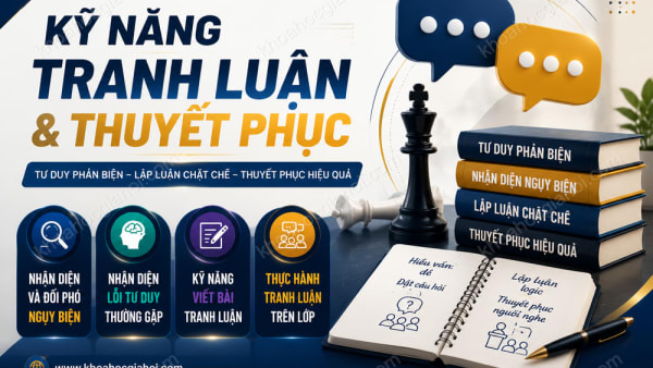 Kỹ Năng Tranh Luận Và Thuyết Phục Thinkingschool