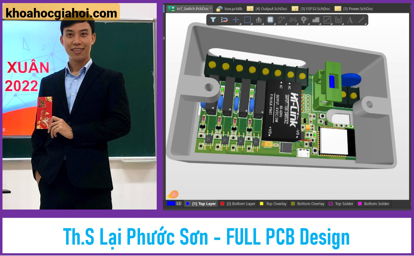 Khóa Học Thiết Kế Mạch Pcb Trên Altium Cùng Elec2pcb