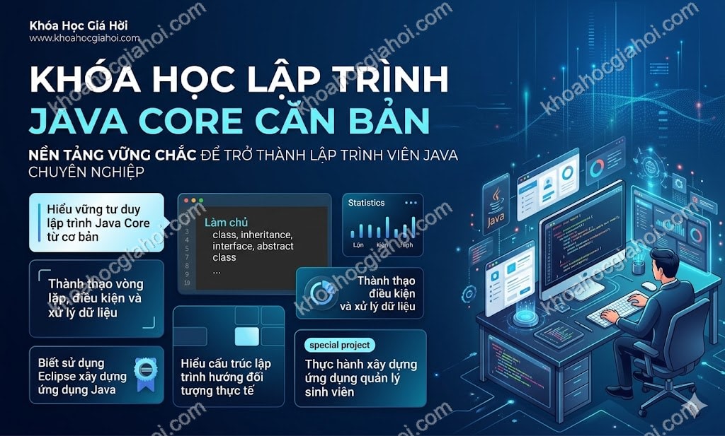 Khóa Học Lập Trình Java Core Căn Bản