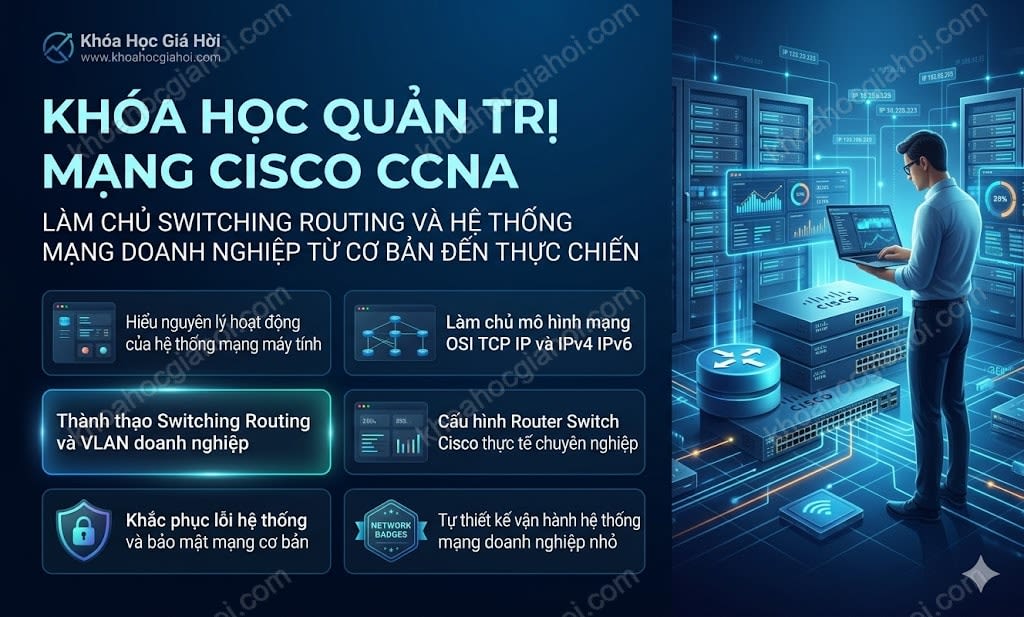Khóa Học Quản Trị Mạng Cisco CCNA