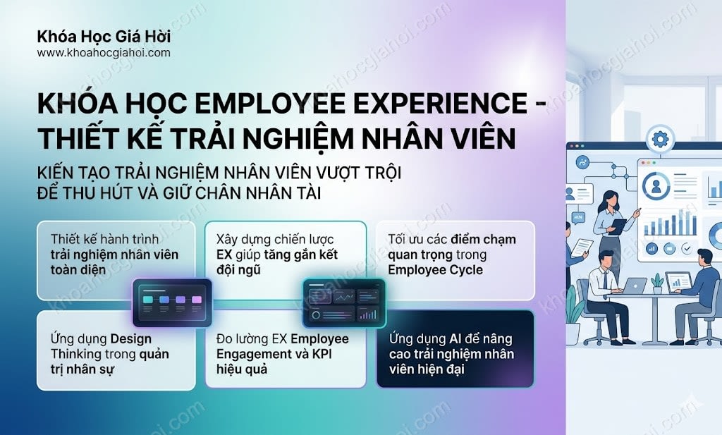 Khóa Học Employee Experience - Thiết Kế Trải Nghiệm Nhân Viên