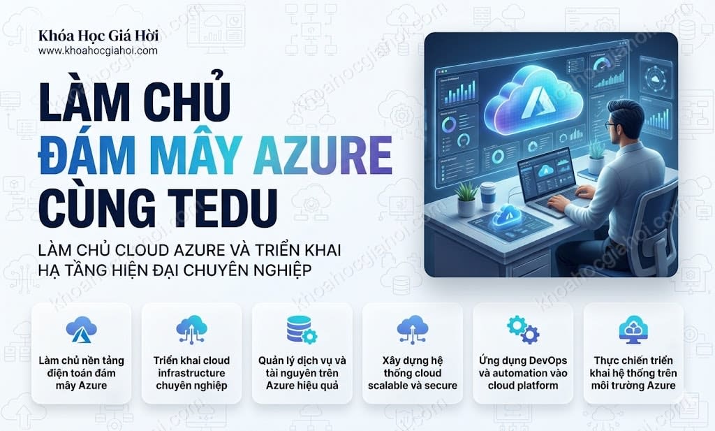 Làm Chủ Đám Mây Azure Cùng Tedu