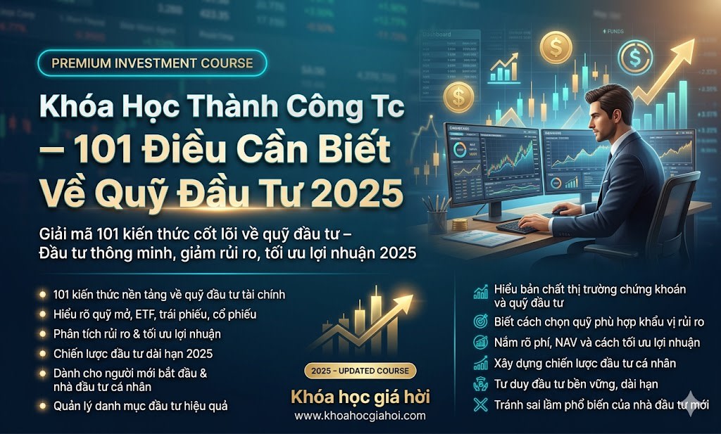 Khóa Học 101 Điều Cần Biết Về Quỹ Đầu Tư Tài Chính 2025 – Thành Công TC