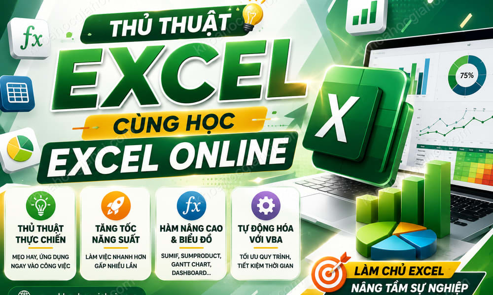 Thủ Thuật Excel Cùng Học Excel Online