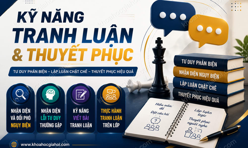 Kỹ Năng Tranh Luận Và Thuyết Phục Thinkingschool
