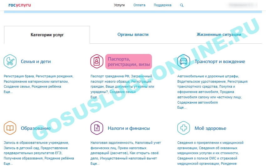 Процедура получения загранпаспорта старого образца через госуслуги