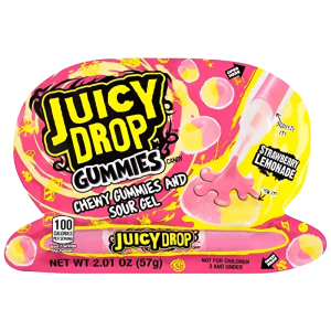 Xtreme Juicy Drop Gummies Strawberry Lemonade 57g