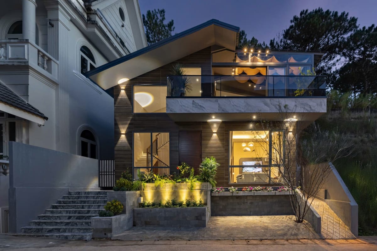 Villa hiện đại - máy lạnh mỗi phòng (V-27)