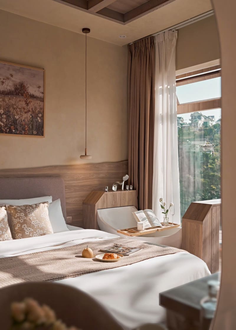 Villa mini cổ điển- hiện đại view thung lũng (V-05)