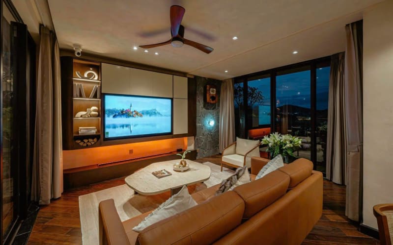 Villa phong cách Nhật Bản - sân vườn thoáng mát - view nhà lồng (V-07)