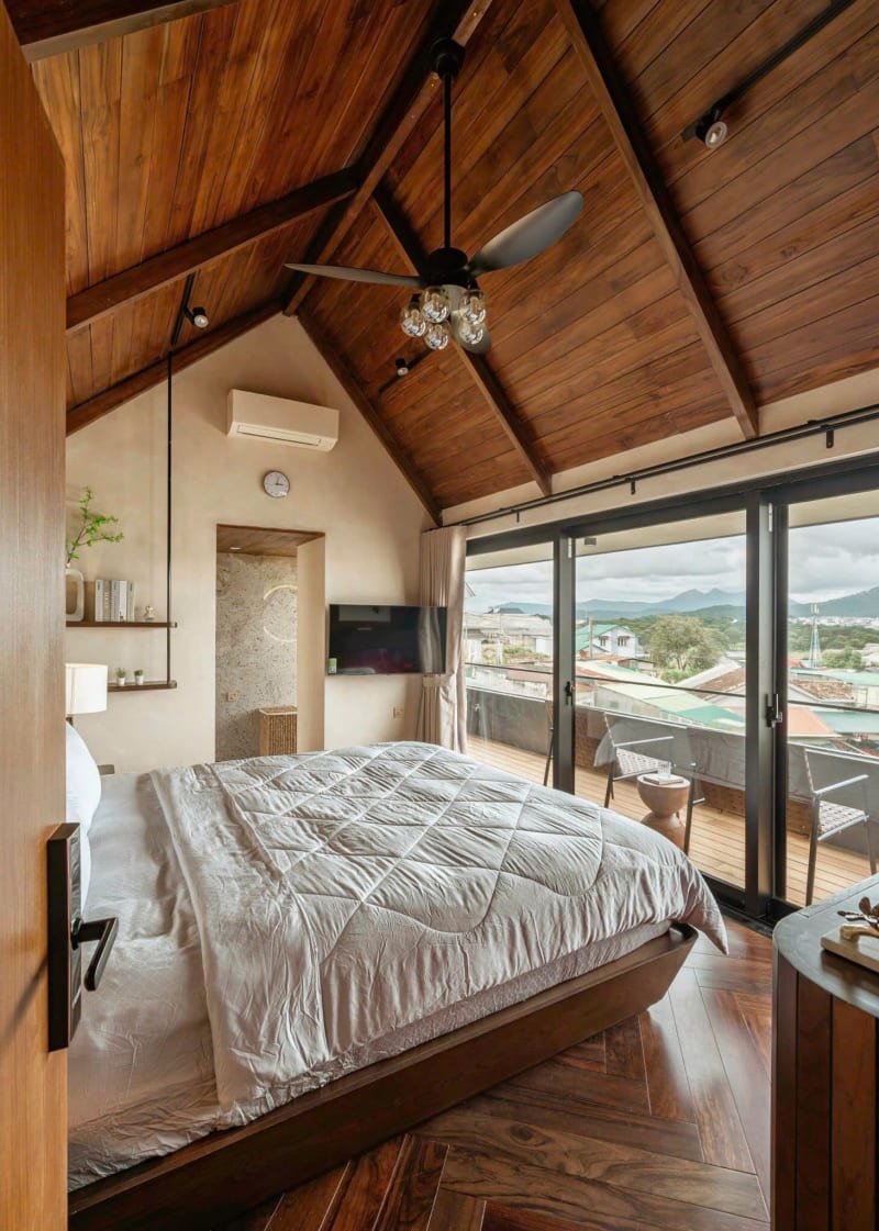 Villa phong cách Nhật Bản - sân vườn thoáng mát - view nhà lồng (V-07)