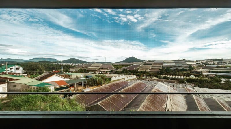 Villa phong cách Nhật Bản - sân vườn thoáng mát - view nhà lồng (V-07)