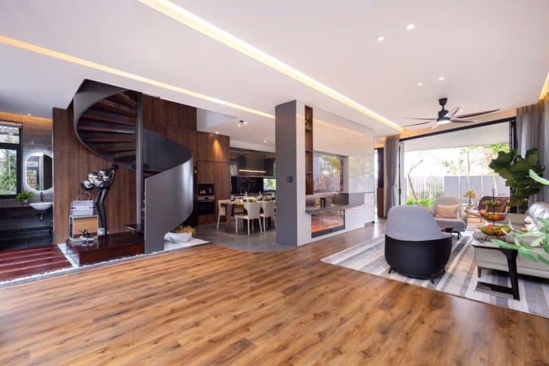 Villa cao cấp phong cách hiện đại - Không gian mở - Đầy đủ tiện ích V-09