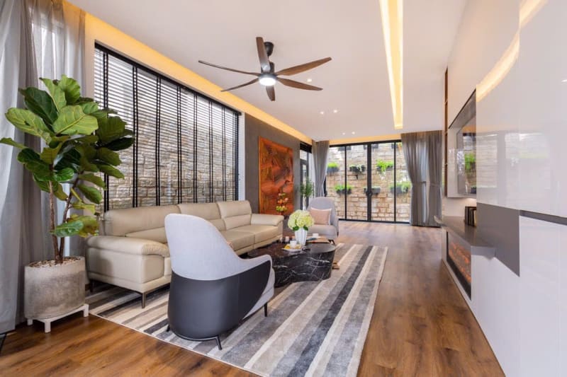 Villa cao cấp phong cách hiện đại - Không gian mở - Đầy đủ tiện ích V-09