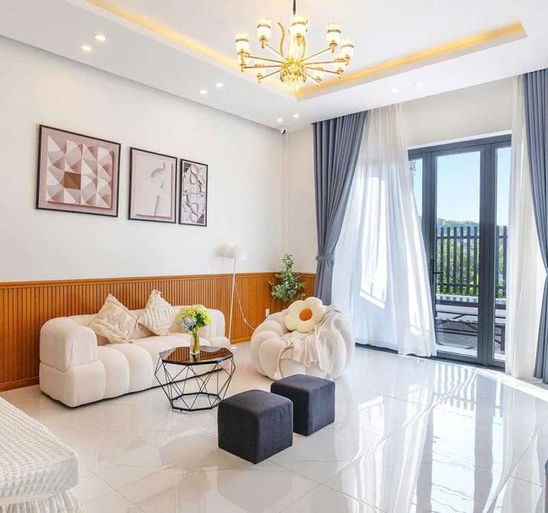 Villa sang trọng đầy đủ tiện nghi sân đậu xe thoải mái