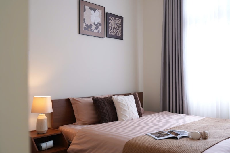 Villa có sân cỏ xanh mát - 5 phòng ngủ đơn - đầy đủ tiện nghi