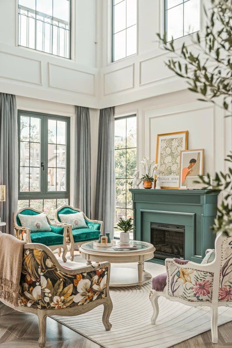 Villa bán cổ điển - máy lạnh riêng mỗi phòng (V-17)