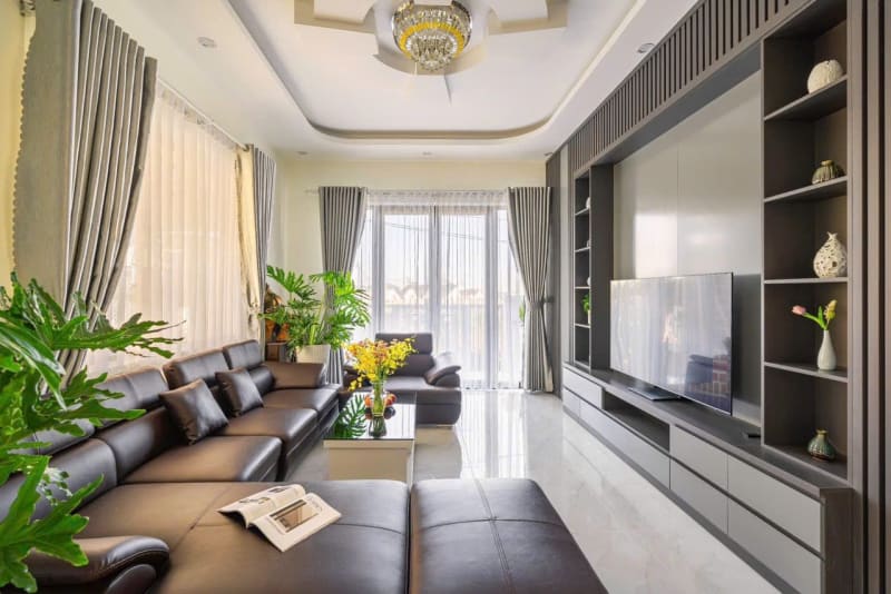 Villa thoáng với 4 view thung lũng, đồi núi - săn mây buổi sáng