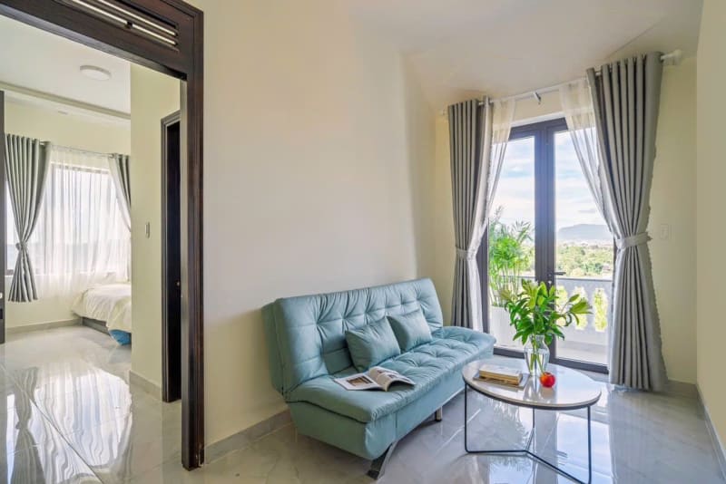 Villa thoáng với 4 view thung lũng, đồi núi - săn mây buổi sáng