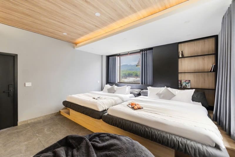 Villa tiện nghi - sân vườn rộng rãi - thuận tiện cho xe 7 đến 29 chỗ