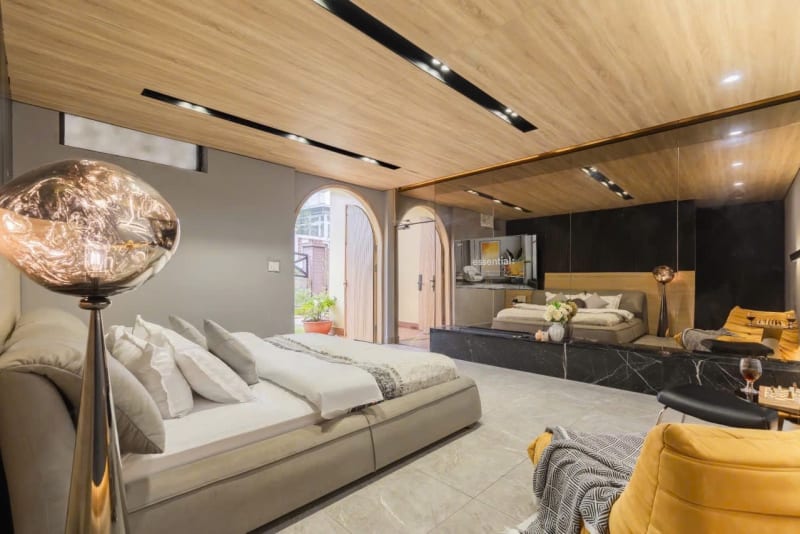 Villa tiện nghi - sân vườn rộng rãi - thuận tiện cho xe 7 đến 29 chỗ