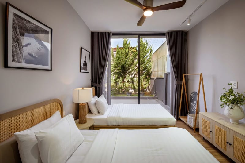 Villa với sân vườn rộng rãi - tiện nghi