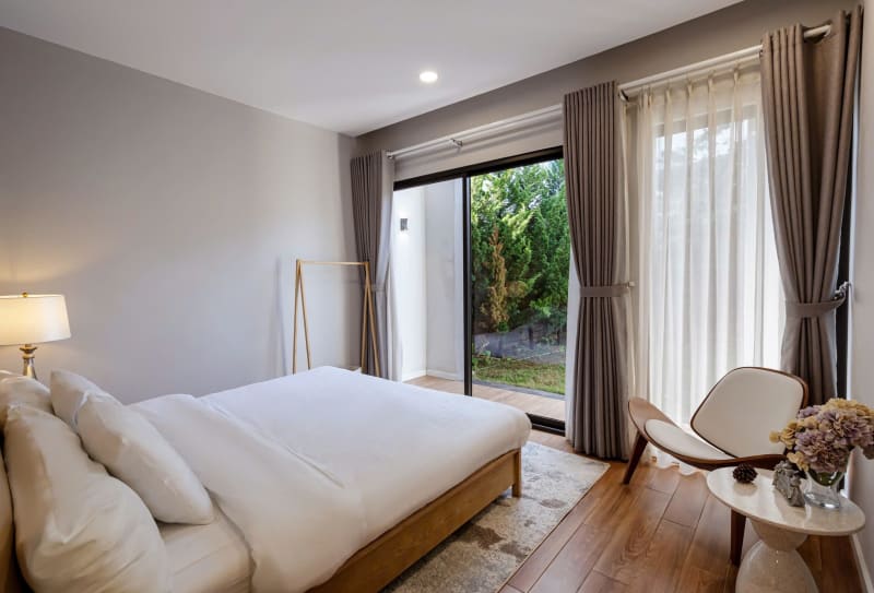 Villa với sân vườn rộng rãi - tiện nghi