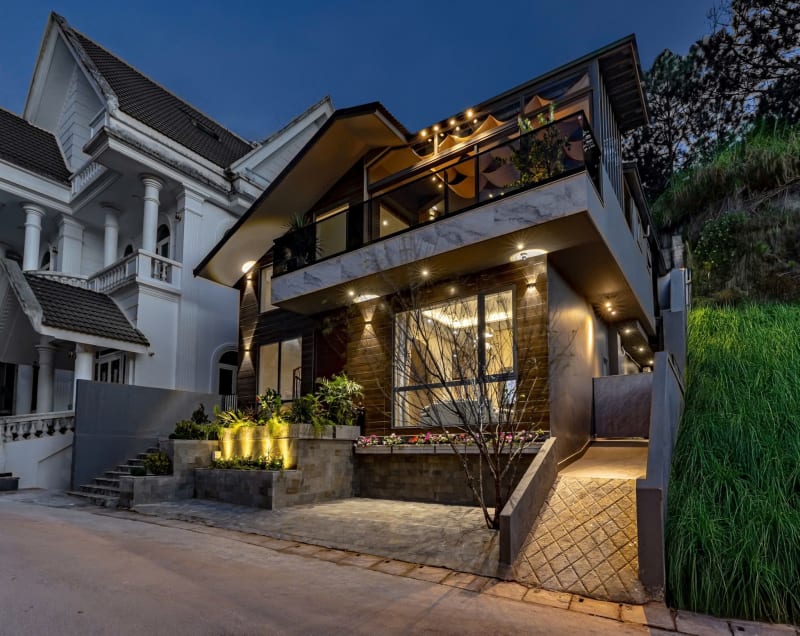 Villa hiện đại - máy lạnh mỗi phòng (V-27)
