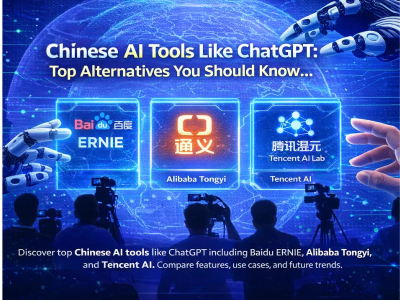 Popular Chinese AI platforms and interfaces
