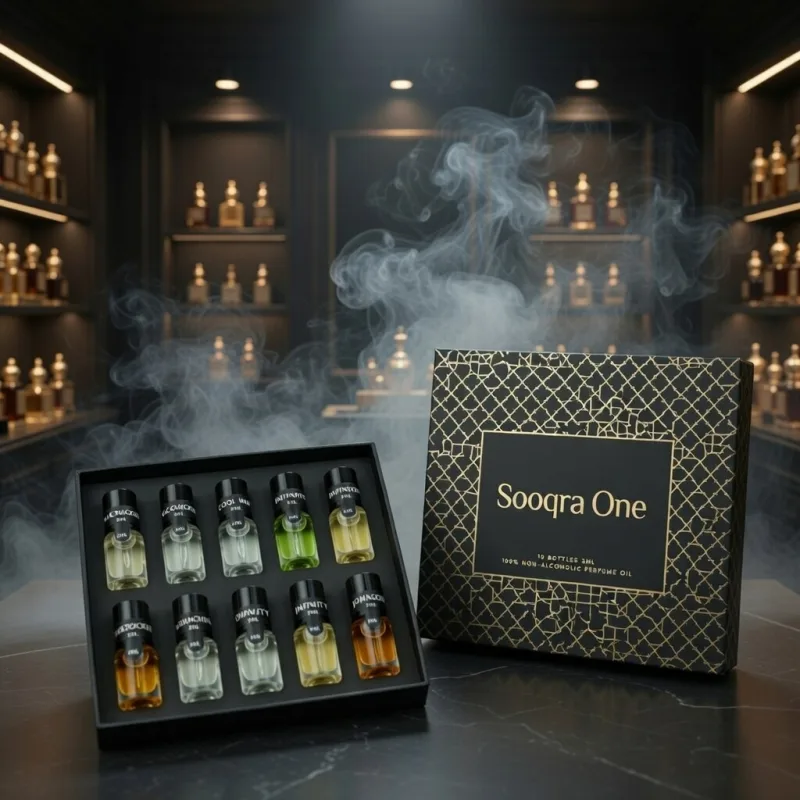 Soft & Refreshing Attar Combo Box 10pcs 30ml