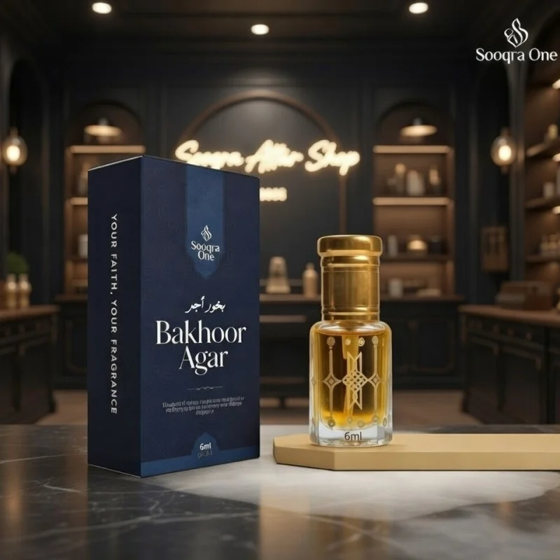 Bakhoor Agar 6ml Premium Attar Bottle