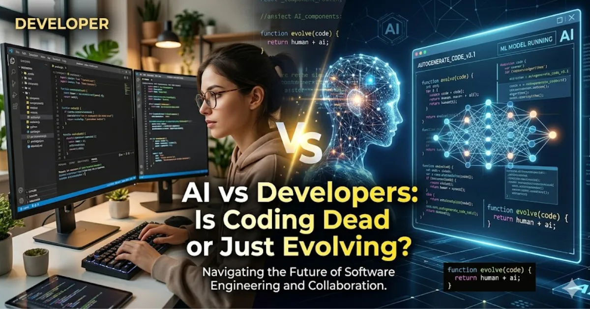 AI vs Developers 2026: Is Coding Dead or the Future Evolving ...