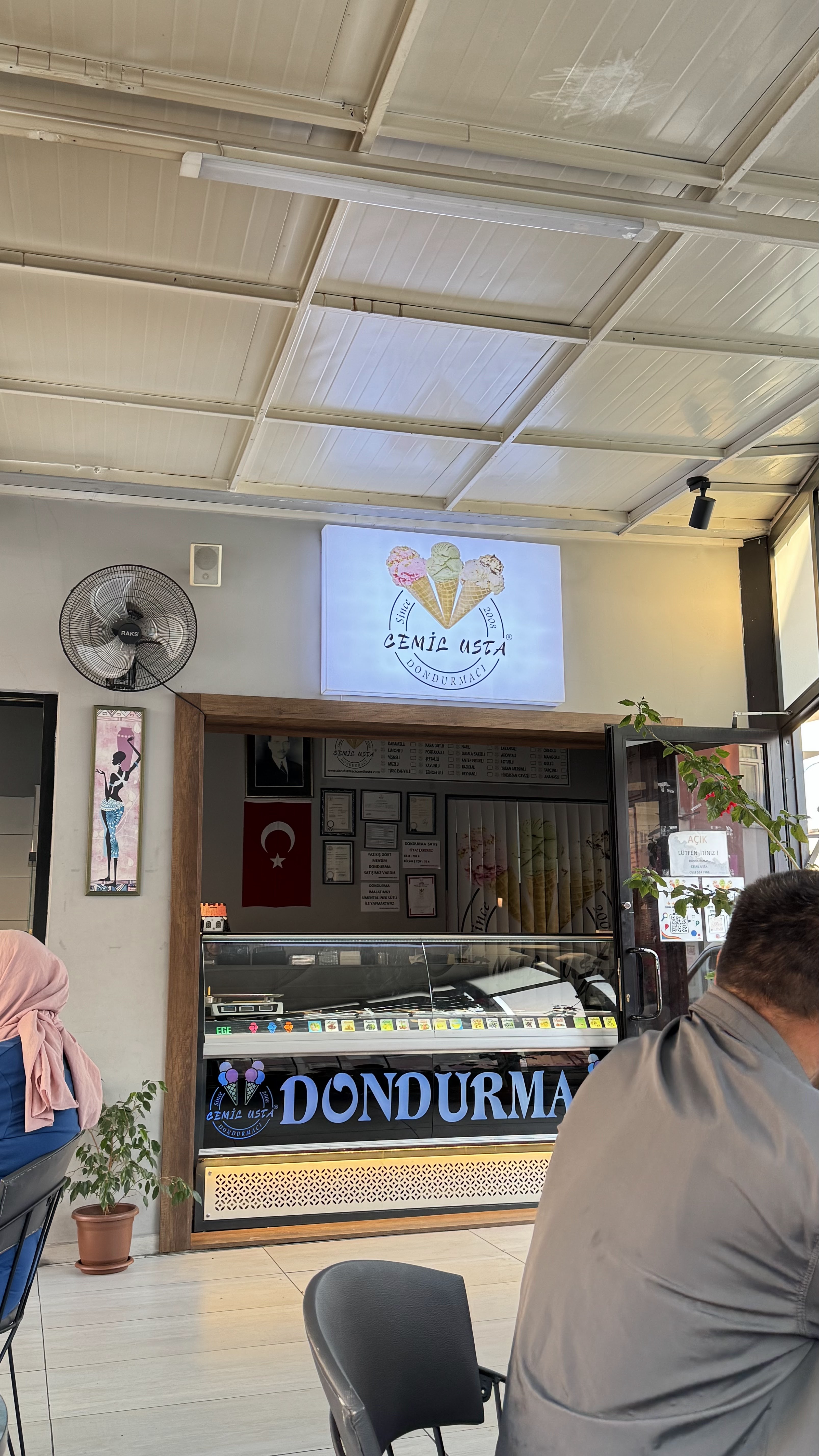 El yapımı dondurma