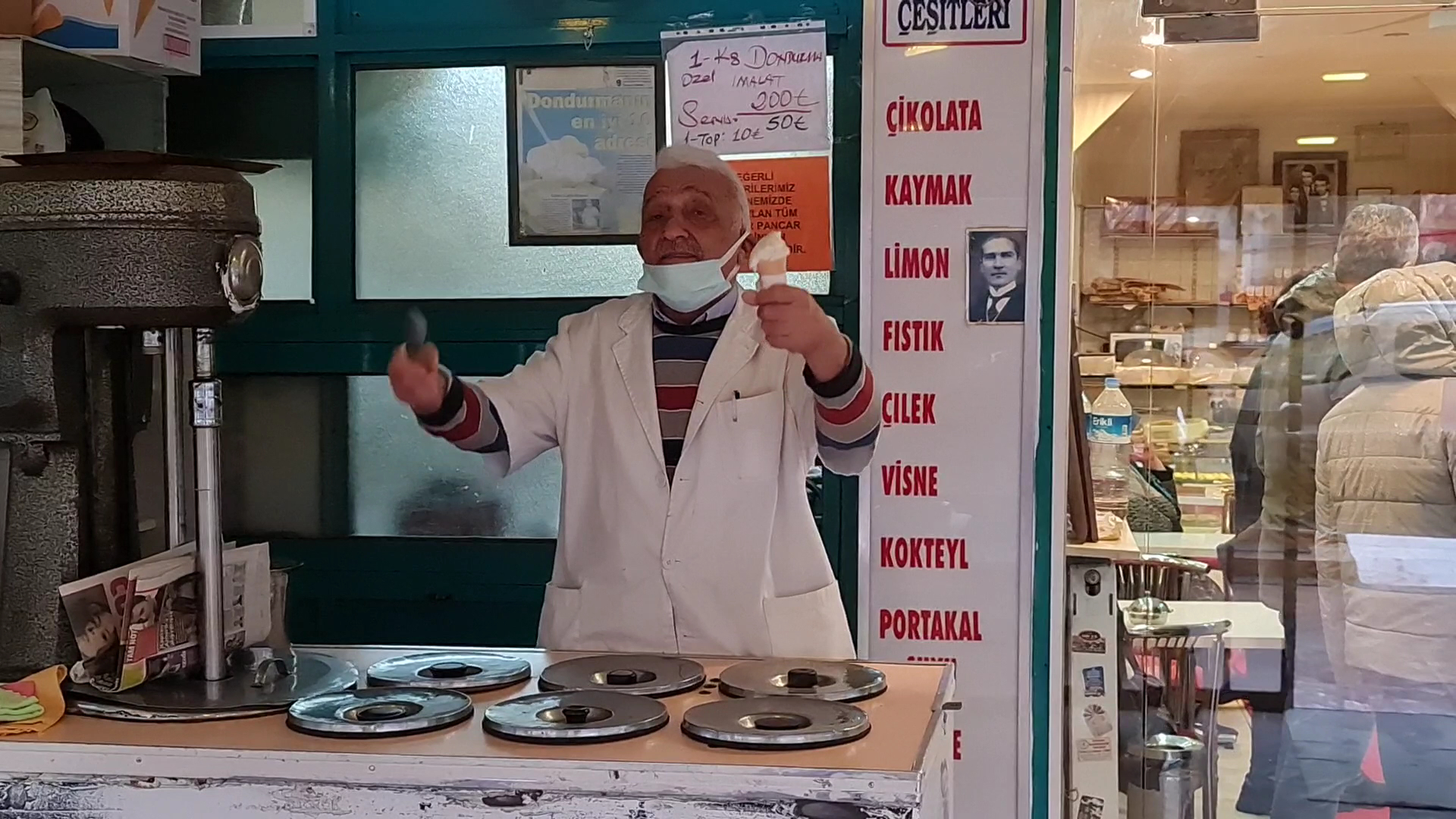 Hatun Pastanesi iç mekan