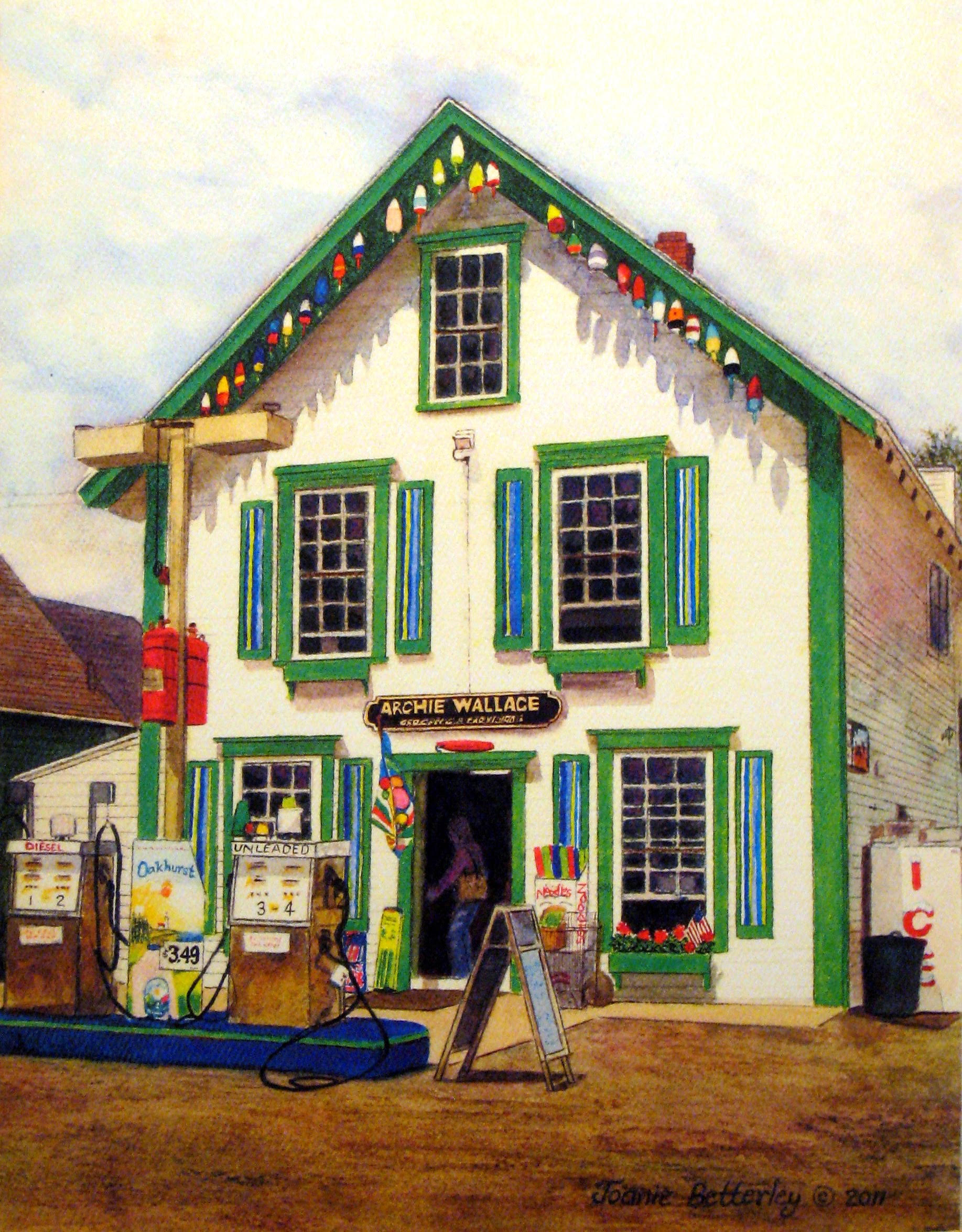 Archie Wallace’s Store, Friendship, Maine